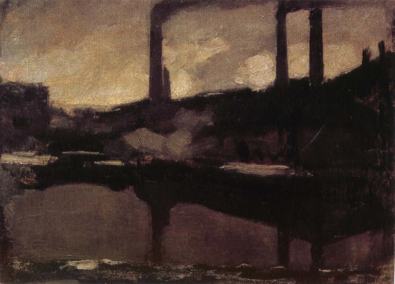 Piet Mondrian Factory oil painting picture